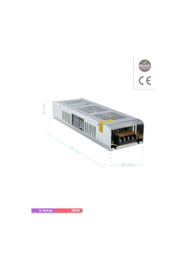 ACK LED Trafosu 20 Amper 240W
