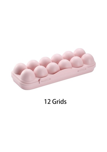 Ulzyvf Kapaklı Buzdolabı Yumurta Saklama Kabı - 12/18'li Pp, Dayanıklı Pratik Diğer