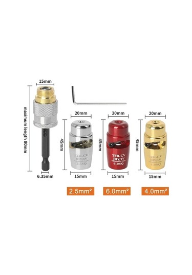 Fortunelane İşe Yarayan Elektrikli Tel Soğutucu - Fırçalarla Uyumlu, Hızlı Soğuma, 2.5 Mm² + Is36391b Sarım Aleti