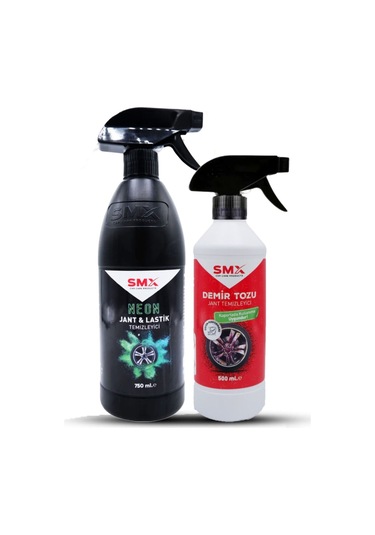 Demir Tozu & Jant Temizleyici 500 Ml Neon Jant & Lastik Temizleyici 750 Ml.