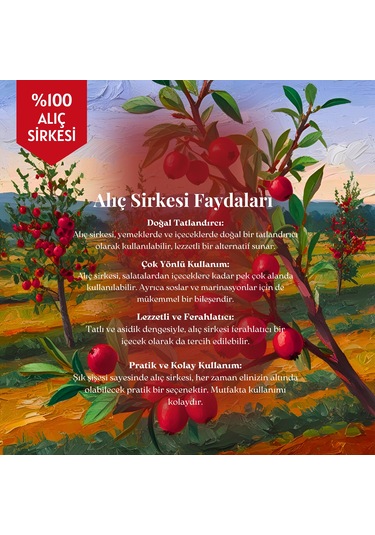 Mim and More Alıç Sirkesi 250 ML