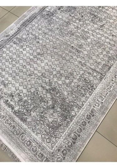 Merinos Halı Rodin 60893 095 Serisi Akrilik Salon Oturma Odası Halısı Gri