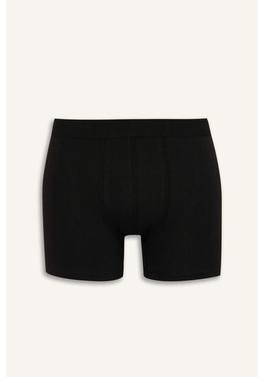 Defacto Regular Fit Şal Desenli 3lü Boxer C3883ax25wnbk81 Siyah-bk81