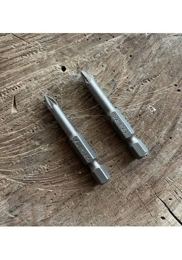 Klytek İnce Yıldız Uç Bits Uç 50mm Pz1 Sunta Vida Sıkma Ucu 2ad