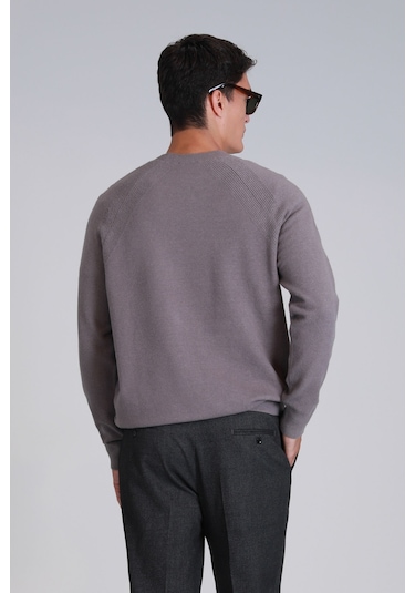 Lufian Moon Erkek Kazak Açık Kahve Açık Kahve 112090128100420 Açık Kahve