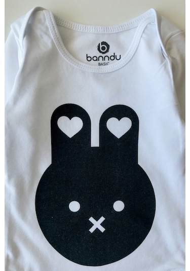 Banndu Bebek Body - Mini Rabit Beyaz