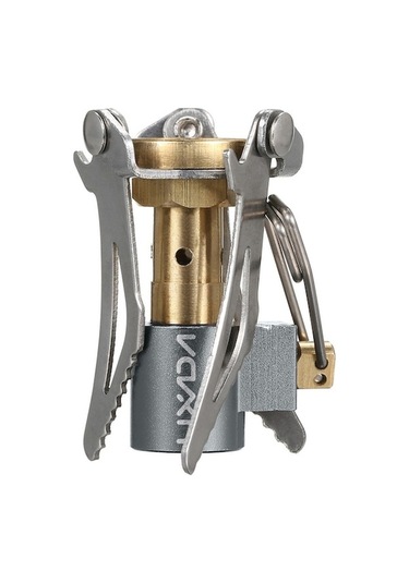 Bloomnest Süper Sobası Pişirme Katlanır Kamp Hafif Gaz Cep Brülör Açık 45g Au Gümüş, Kamp Çadır İçin Gümüş