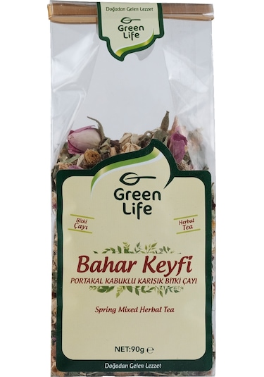 Green Life Bahar Keyfi Portakallı Karışık Bitki Çayı 90 G