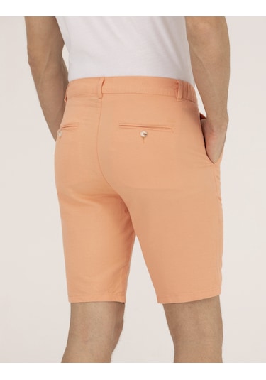 Pierre Cardin Erkek Turuncu Şort / Bermuda 50264863-vr051 Turuncu