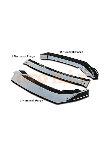 Renault Clio 4 Ön Tampon Eki Bodykit Karlık Lip