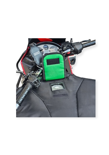 Vitesli Diz Örtüsü Rüzgar Koruma Kalın Özel Yapım-2308 Siyah