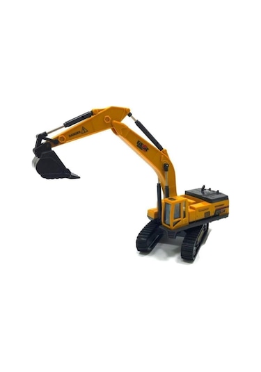 Vinç Ekskavatör Kepçe Metal Oyuncak Iş Makinası Sürtmeli Araçlar