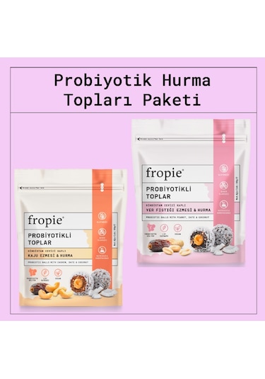 Fropie Probiyotikli Meyve Topları 2 Çeşit 2 x 80 G