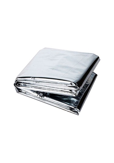 Ayt Sunup Soğuk Ve Sıcak Tutan Çift Taraflı Gümüş Acil Durum Battaniyesi Termal Battaniye Deprem Çantasına Uygun