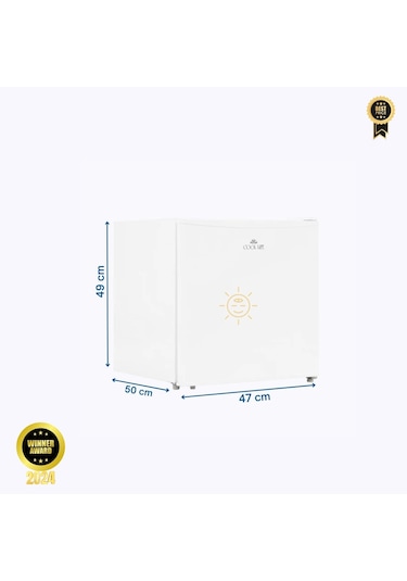 Çift Sistem Cool Life 45 Litre Beyaz Buzdolabı 12/24/220 Volt