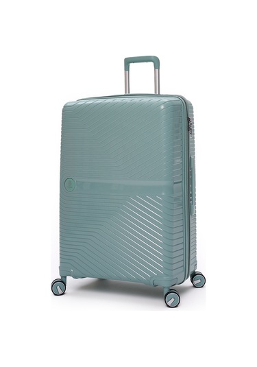 Elatae Exclusive Pro Polipropilen Büyük Boy Kırılmaz Valiz Mavi 5239 Mavi