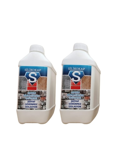 10 Lt Silikokap Şeffaf Su İzolasyonu 5 Lt x 2  Adet