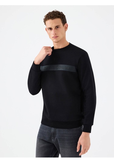 Loft Siyah Erkek Sweatshirt Lf2041211 Siyah