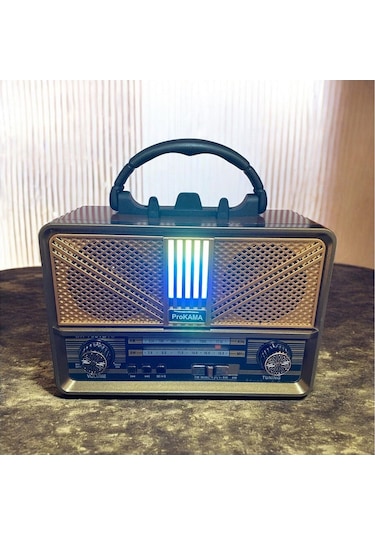18 Cm 3 Bant Nostajik Usb Bluetooth Radyo 0513