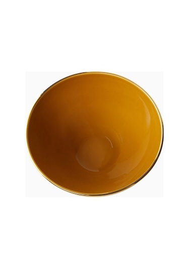 L'objet L Objet X Fortuny Orfeo Gold Detaylı Orta Boy Servis Kasesi Sarı