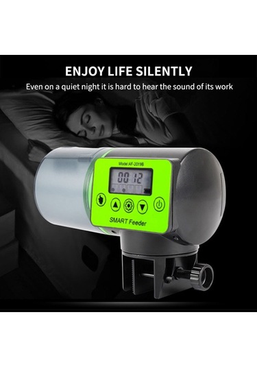 Sones Aquablue Balık Tankı Akıllı Zamanlama Otomatik Besleyici Akvaryum Japon Bal Büyük Kapasiteli Balık Yemleme Makinesi 56215178