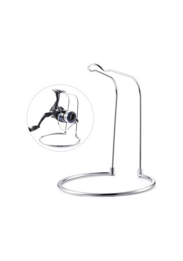 Jeehugo 3'lü Çelik Oltu Tutucu Ayağı - Gümüş Renkli, Dayanıklı, 15x17 Cm Boyutlu