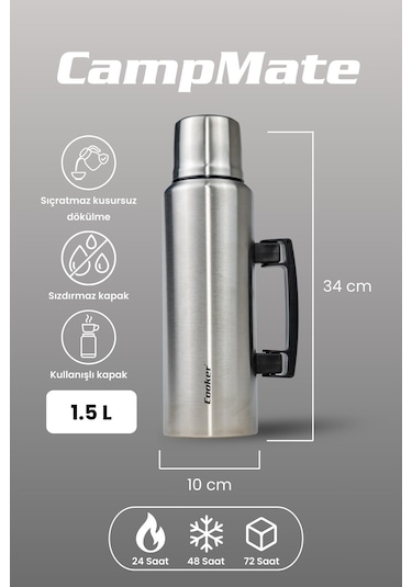 Cooker Campmate 1.5 Litre Paslanmaz Çelik Termos Ckr2084 Diğer