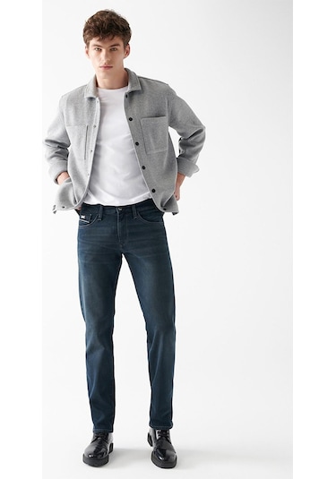 Mavi M0020231891-22k Hunter Shaded Ink Mavı Jet Black Erkek Regular Straight Jean Pantolon M0020231891-R9425 Koyu Lacivert