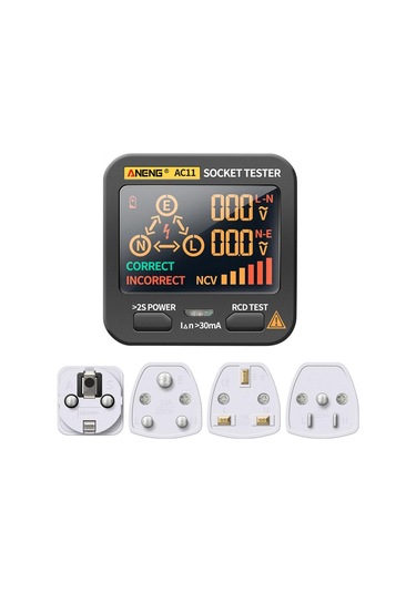 Suntek Soket Test Cihazı Devre Polarite Gerilim Dedektörü Ab