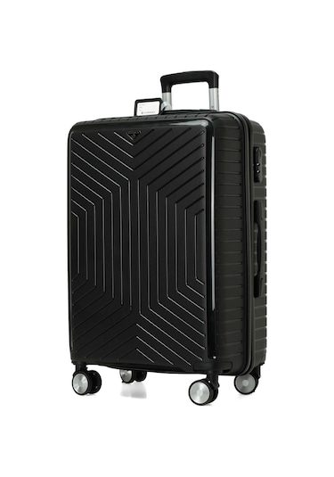 Lumberjack Parıs -o Pp 5fx Siyah Unisex Orta Boy Valiz 000000000101972778 Siyah