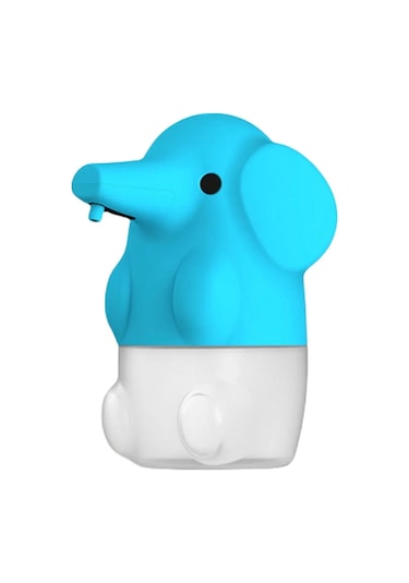 Sevimli Fil El Sabunu Dispenseri Fotoselli Bulaşık Sabunu Dispenseri Şarj Pink Pembe