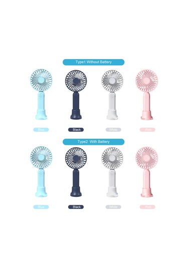 Symbee Usb Şarjlı Elden Fan, 3 Seviye Rüzgar Hızı, 800mah Pil, Taşınabilir Mini Fan, Pembe