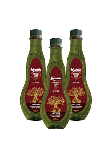 Komili Natürel Sızma Zeytinyağı 3 x 500 ML