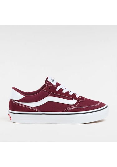 Vans Brooklyn Ls Kadın Bordo Sneaker Bordo