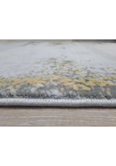 Armis Halı Kolaj A314A Gri Sarı Halı Yolluk 80X150 Cm