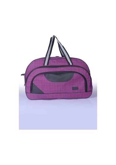 Strong Havlu Kumaş Büyük Boy Spor Seyahat Çantası Mor