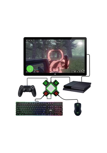 Switch, Xbox One, Ps3/4 İçin Fare Ve Klavye Adaptörü