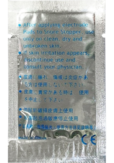 Youmex Horlama Durdurucu Bileklik İçin 5 Adet Yapışkanlı Elektrot Pedi