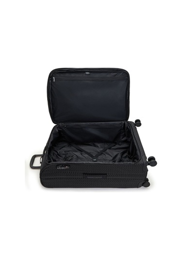 Kıplıng New Youri Spin L Büyük Boy Tekerlekli Valiz Siyah Sıgnature Emb Siyah