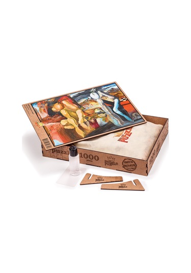 King Of Puzzle Düşünen Adam Ahşap Puzzle Ahşap Puzzle 1000 Parça