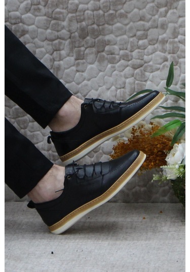 Mehmet Mete 4245 Hafif Yumuşak İç Ve Dış Hakiki Deri Erkek Ayakkabı 001