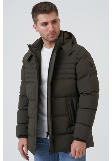 White Stone San Jose 58155 Slim Fit Kaban Haki-Haki