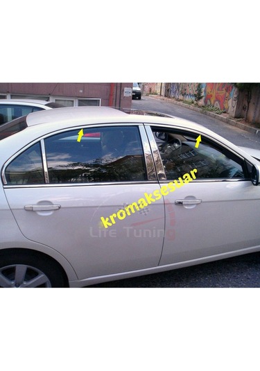 Chevrolet Epıca 4 Parça Cam Üst Çıtası P.Çelik