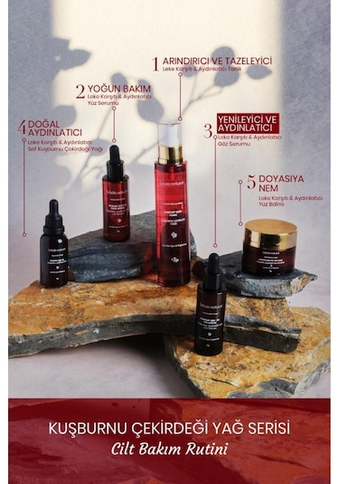 Bade Natural Kuşburnu Çekirdeği İçerikli Aydınlatıcı ve Leke Karşıtı Göz Serumu 15 ML