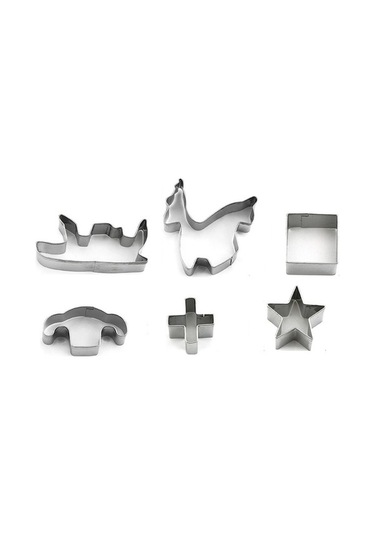 Novahub Noel Paslanmaz Çelik Kurabiye Kalıpları Seti - 18 Renkli, Çok Amaçlı Kullanım Çok Renkli