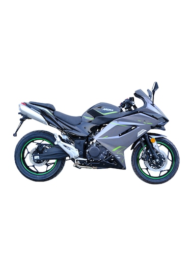 Arora AR 125 CC İki Tekerlekli Motosiklet Gri Yeşil