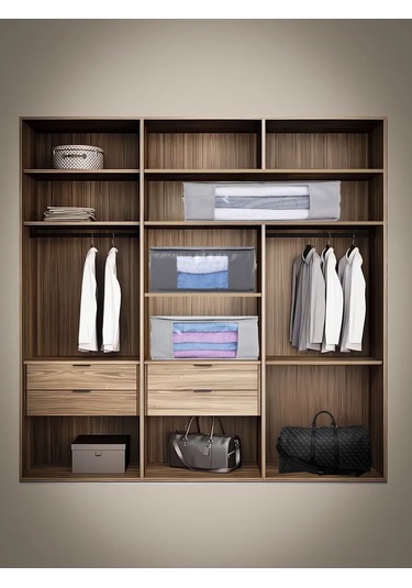 Okkey Depolama Düzenleyici Kutusu, Organizatör Çantası 251210613 Gri