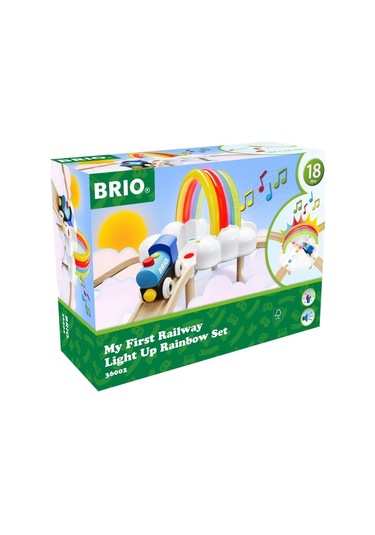 Brio İlk Trenim Gökkuşağı Seti 36002