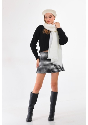 Keçe Ressam Atkı 2.li Set Ekru