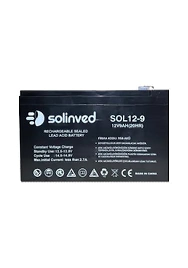 Solinved 12v 9ah Ups Ve Alarm Aküsü